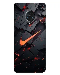 Чехол для Vivo Nex 3 с картинкой «Nike — эффект разломов» Чехол для Vivo Nex 3 с картинкой «Nike — эффект разломов»
