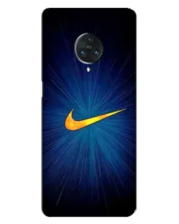 Чехол для Vivo Nex 3 с картинкой «Синий пульс Nike» Чехол для Vivo Nex 3 с картинкой «Синий пульс Nike»