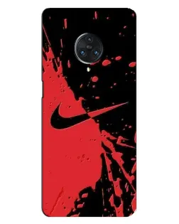 Чехол для Vivo Nex 3 с картинкой «Красные брызги Nike» Чехол для Vivo Nex 3 с картинкой «Красные брызги Nike»