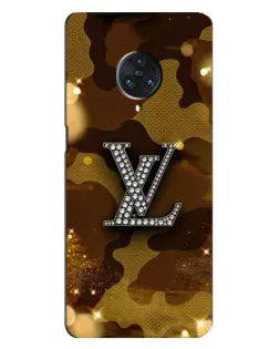 Чехол для Vivo Nex 3 с картинкой «Камуфляжный Louis Vuitton»