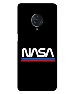 Чехол для Vivo Nex 3 с картинкой «NASA — классика Red Blue» Чехол для Vivo Nex 3 с картинкой «NASA — классика Red Blue»