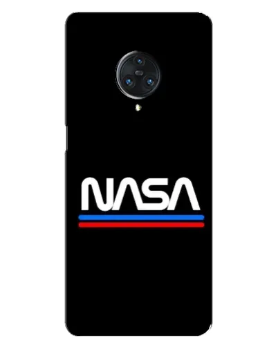 Чехол для Vivo Nex 3 с картинкой «NASA — классика Red Blue»