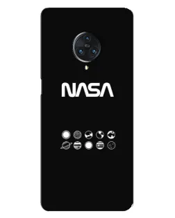 Чехол для Vivo Nex 3 с картинкой «NASA — технический принт» Чехол для Vivo Nex 3 с картинкой «NASA — технический принт»