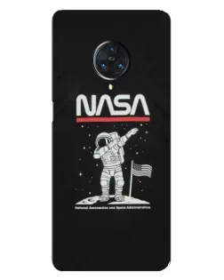 Чехол для Vivo Nex 3 с картинкой «NASA — шагаем по Луне» Чехол для Vivo Nex 3 с картинкой «NASA — шагаем по Луне»