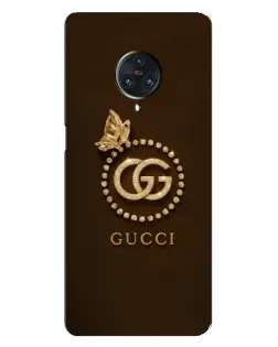 Чехол для Vivo Nex 3 с картинкой «Gucci — золотая бабочка»