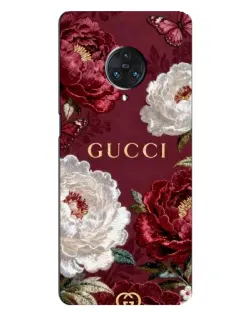 Чехол для Vivo Nex 3 с картинкой «Gucci — бордовые розы»