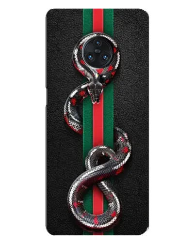 Чехол для Vivo Nex 3 с картинкой «Gucci — змея на полосе» Чехол для Vivo Nex 3 с картинкой «Gucci — змея на полосе»