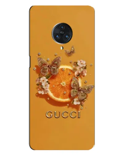 Чехол для Vivo Nex 3 с картинкой «Gucci — золотые бабочки» Чехол для Vivo Nex 3 с картинкой «Gucci — золотые бабочки»