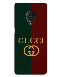 Чехол для Vivo Nex 3 с картинкой «Gucci — темно-зеленый градиент»
