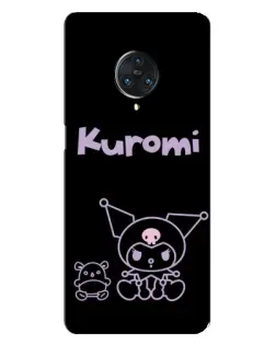 Чехол для Vivo Nex 3 с картинкой «Kuromi — черный минимализм» Чехол для Vivo Nex 3 с картинкой «Kuromi — черный минимализм»