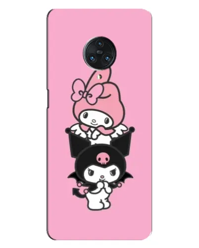 Чехол для Vivo Nex 3 с картинкой «My Melody и Kuromi» Чехол для Vivo Nex 3 с картинкой «My Melody и Kuromi»