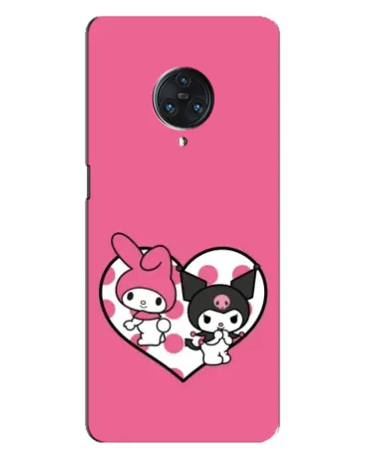 Чехол для Vivo Nex 3 с картинкой «Kuromi и My Melody» Чехол для Vivo Nex 3 с картинкой «Kuromi и My Melody»