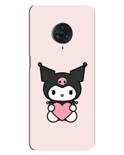 Чехол для Vivo Nex 3 с картинкой «Kuromi и сердце» Чехол для Vivo Nex 3 с картинкой «Kuromi и сердце»