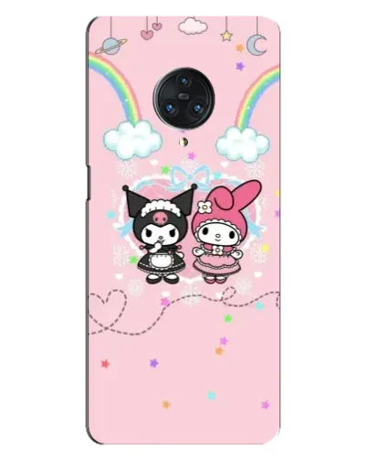 Чехол для Vivo Nex 3 с картинкой «My Melody и Kuromi» Чехол для Vivo Nex 3 с картинкой «My Melody и Kuromi»