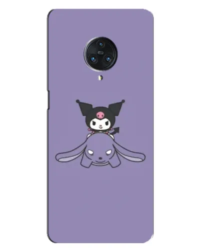 Чехол для Vivo Nex 3 с картинкой «Kuromi на лиловом фоне» Чехол для Vivo Nex 3 с картинкой «Kuromi на лиловом фоне»