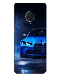 Чехол для Vivo Nex 3 с картинкой «Голубая BMW M4»