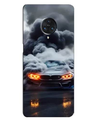 Чехол для Vivo Nex 3 с картинкой «BMW в дыму» Чехол для Vivo Nex 3 с картинкой «BMW в дыму»