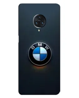 Чехол для Vivo Nex 3 с картинкой «Логотип BMW — минимализм»