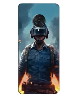 Чехол для Vivo Nex 3 с картинкой «PUBG — реалистичный герой»
