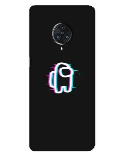 Чехол для Vivo Nex 3 с картинкой «Among Us неон»