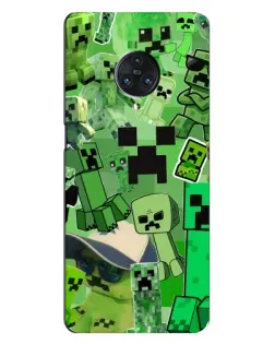 Чехол для Vivo Nex 3 с картинкой «Криперы Minecraft» Чехол для Vivo Nex 3 с картинкой «Криперы Minecraft»