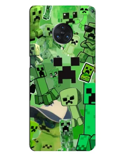 Чехол для Vivo Nex 3 с картинкой «Криперы Minecraft» Чехол для Vivo Nex 3 с картинкой «Криперы Minecraft»