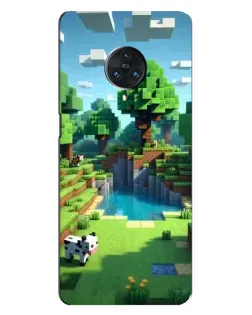Чехол для Vivo Nex 3 с картинкой «Minecraft летний день»