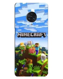 Чехол для Vivo Nex 3 с картинкой «Minecraft классический мир»