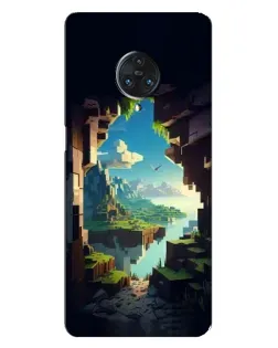 Чехол для Vivo Nex 3 с картинкой «Вид из пещеры»