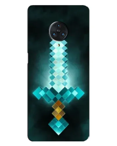 Чехол для Vivo Nex 3 с картинкой «Алмазный меч неон» Чехол для Vivo Nex 3 с картинкой «Алмазный меч неон»