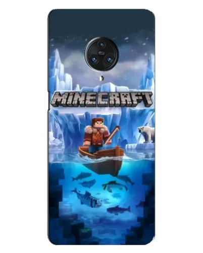 Чехол для Vivo Nex 3 с картинкой «Minecraft ледяной мир» Чехол для Vivo Nex 3 с картинкой «Minecraft ледяной мир»