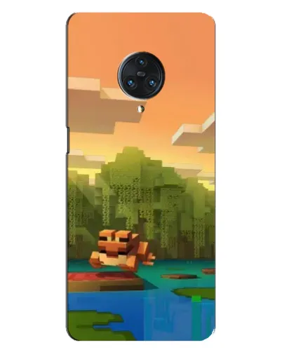 Чехол для Vivo Nex 3 с картинкой «Майнкрафт закат солнца» Чехол для Vivo Nex 3 с картинкой «Майнкрафт закат солнца»