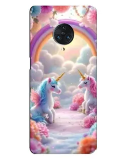 Чехол для Vivo Nex 3 с картинкой «Радуга и единороги» Чехол для Vivo Nex 3 с картинкой «Радуга и единороги»