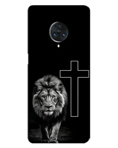Чехол для Vivo Nex 3 с картинкой «Лев и Крест»