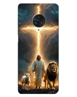 Чехол для Vivo Nex 3 с картинкой «Лев Иуды и Свет» Чехол для Vivo Nex 3 с картинкой «Лев Иуды и Свет»