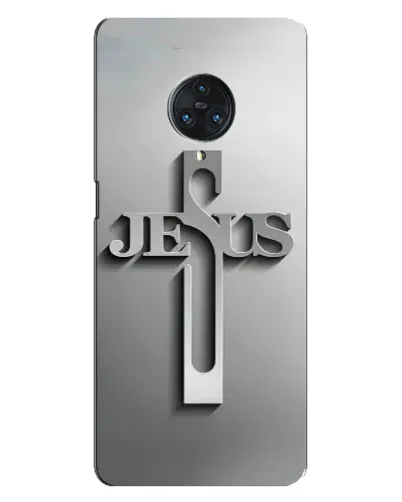 Чехол для Vivo Nex 3 с картинкой «Металлический крест Jesus» Чехол для Vivo Nex 3 с картинкой «Металлический крест Jesus»