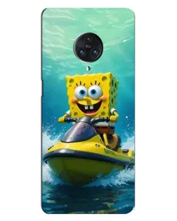 Чехол для Vivo Nex 3 с картинкой «Спанч Боб на гидроцикле» Чехол для Vivo Nex 3 с картинкой «Спанч Боб на гидроцикле»