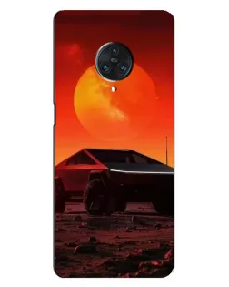 Чехол для Vivo Nex 3 с картинкой «Cybertruck на Марсе»