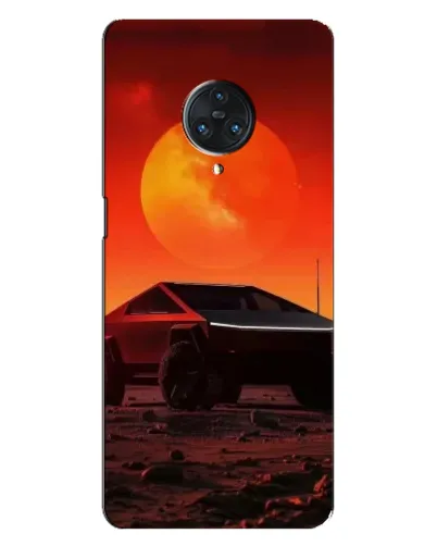 Чехол для Vivo Nex 3 с картинкой «Cybertruck на Марсе»