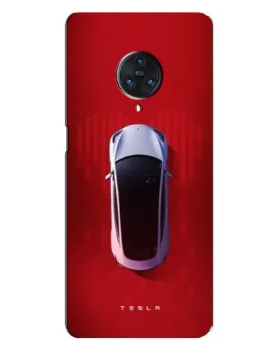 Чехол для Vivo Nex 3 с картинкой «Tesla Top View»