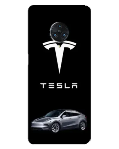 Чехол для Vivo Nex 3 с картинкой «Tesla Model Y»