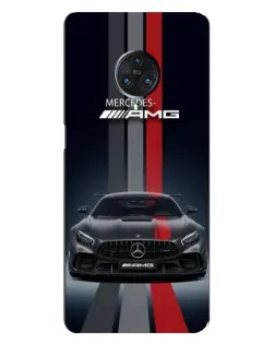 Чехол для Vivo Nex 3 с картинкой «Mercedes — белый карбон» Чехол для Vivo Nex 3 с картинкой «Mercedes — белый карбон»
