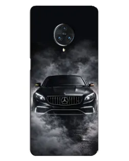 Чехол для Vivo Nex 3 с картинкой «Mercedes в дыму»