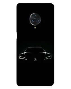 Чехол для Vivo Nex 3 с картинкой «Mercedes — силуэт авто» Чехол для Vivo Nex 3 с картинкой «Mercedes — силуэт авто»