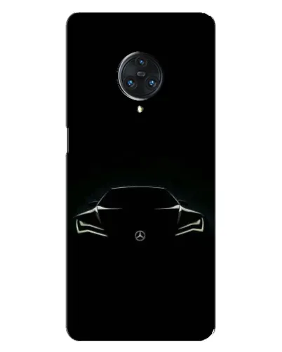 Чехол для Vivo Nex 3 с картинкой «Mercedes — силуэт авто» Чехол для Vivo Nex 3 с картинкой «Mercedes — силуэт авто»