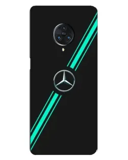 Чехол для Vivo Nex 3 с картинкой «Спортивные линии Mercedes» Чехол для Vivo Nex 3 с картинкой «Спортивные линии Mercedes»