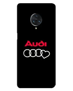 Чехол для Vivo Nex 3 с картинкой «Логотип Audi Heart»