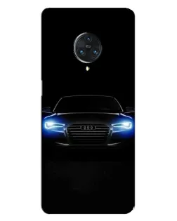 Чехол для Vivo Nex 3 с картинкой «Audi в неоне»