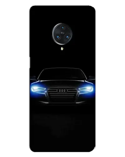 Чехол для Vivo Nex 3 с картинкой «Audi в неоне»