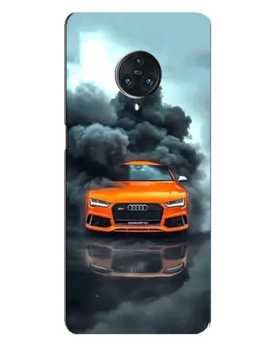 Чехол для Vivo Nex 3 с картинкой «Audi в облаках дыма»
